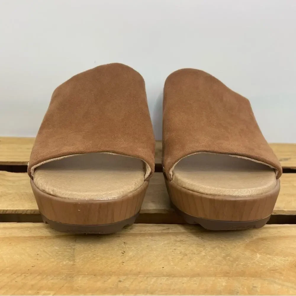 Dr. Scholl's Wake Up Slide Platform Sandals Women's size 9.5